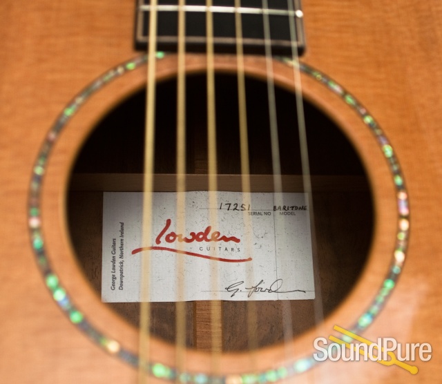 Lowden Baritone Sitka Spruce/Bastone Walnut Acoustic - Used — image 2