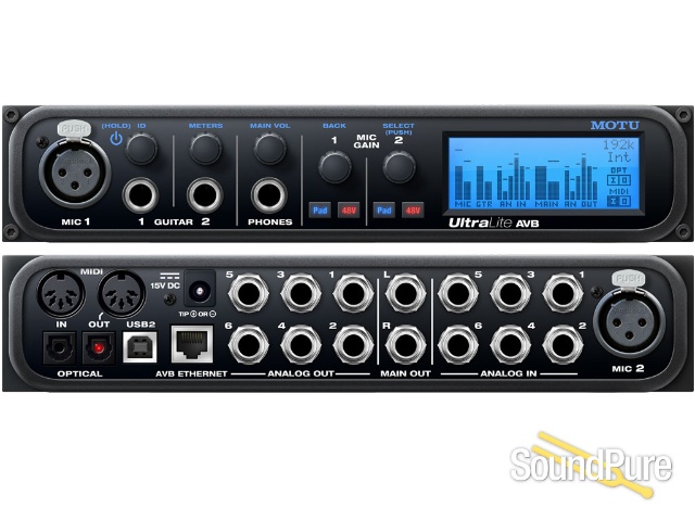 MOTU UltraLite AVB USB Interface — image 3