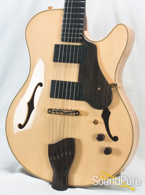 Buscarino Starlight Alaskan Cedar Archtop Guitar #SP01117816 — image 7