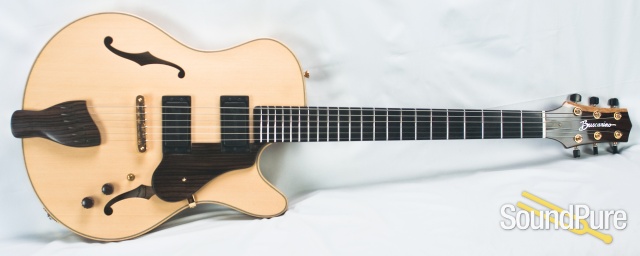 Buscarino Starlight Alaskan Cedar Archtop Guitar #SP01117816 — image 13