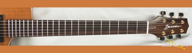 Buscarino Starlight Flame Maple Archtop Guitar #SP01117716 — image 8