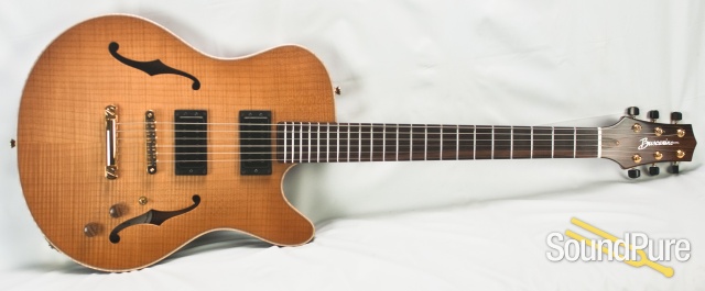 Buscarino Starlight Flame Maple Archtop Guitar #SP01117716 — image 13