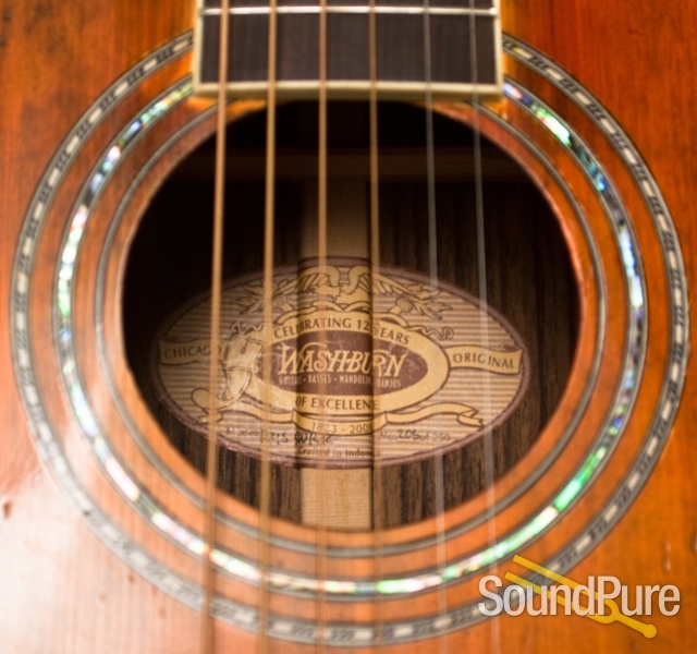 Washburn Ltd Ed. 125th Anniv. R316SWRK (206 of 250) - Used — image 13