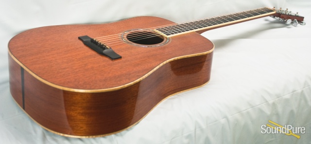 Larrivee D-05 Unicorn Inlay Mahogany Acoustic #20841 - Used — image 4