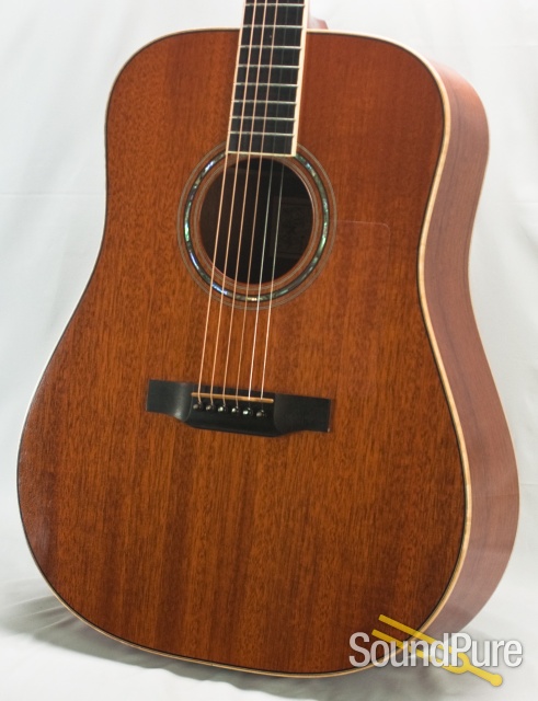 Larrivee D-05 Unicorn Inlay Mahogany Acoustic #20841 - Used — image 12