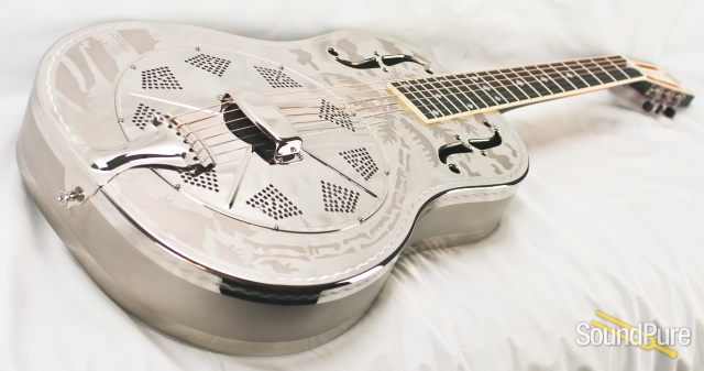 National Style "O" Deluxe Resophonic Guitar #20836 — image 3