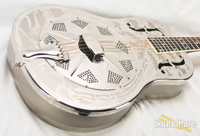 National Style "O" Deluxe Resophonic Guitar #20836 — image 4