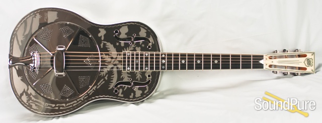 National Style "O" Deluxe Resophonic Guitar #20836 — image 5