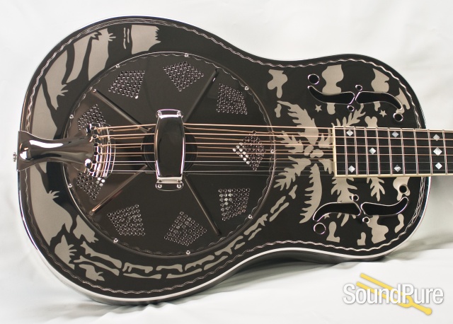 National Style "O" Deluxe Resophonic Guitar #20836 — image 7