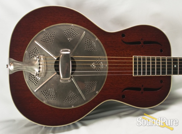 National El Trovador Reso-Phonic Guitar #14659 - Used — image 9