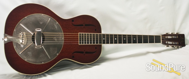 National El Trovador Reso-Phonic Guitar #14659 - Used — image 15