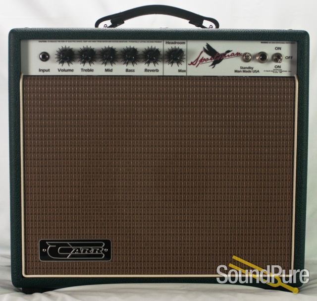Carr Amplifiers Sportsman 19W 1x12 Combo Amp - Green — image 1