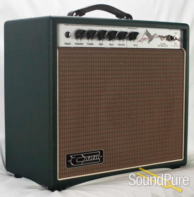 Carr Amplifiers Sportsman 19W 1x12 Combo Amp - Green — image 2