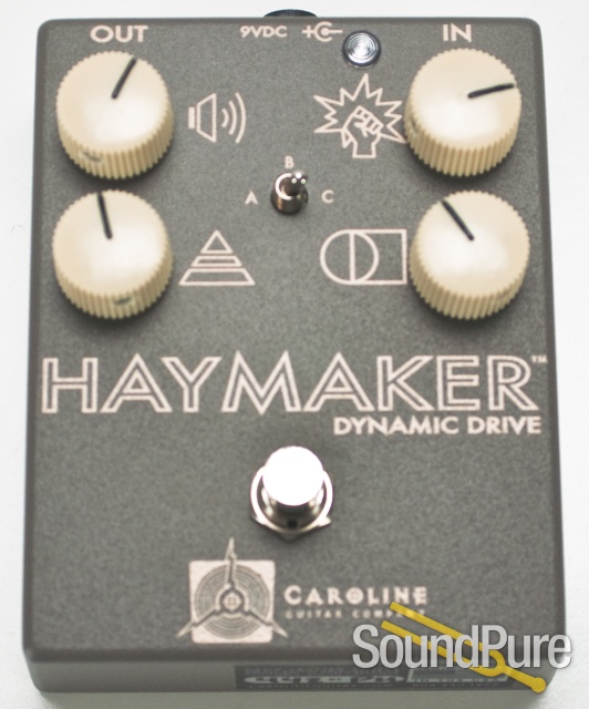 Caroline Guitar Company Haymaker Dynamic Overdrive - Grey — image 1