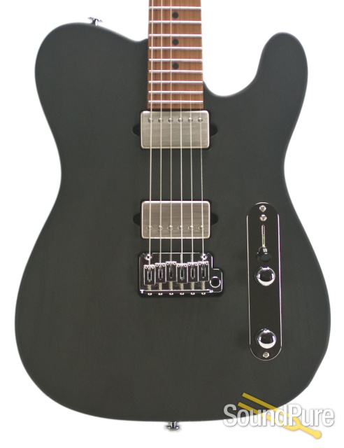 Suhr Classic T 24 Trans Black Electric Guitar #29483 — image 1