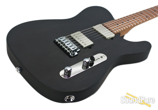 Suhr Classic T 24 Trans Black Electric Guitar #29483 — image 5
