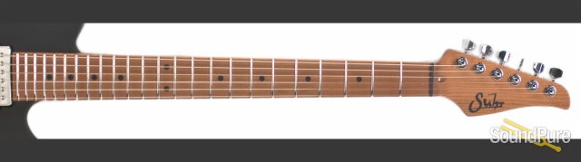 Suhr Classic T 24 Trans Black Electric Guitar #29483 — image 6