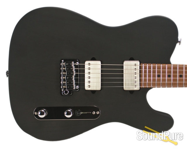 Suhr Classic T 24 Trans Black Electric Guitar #29483 — image 12