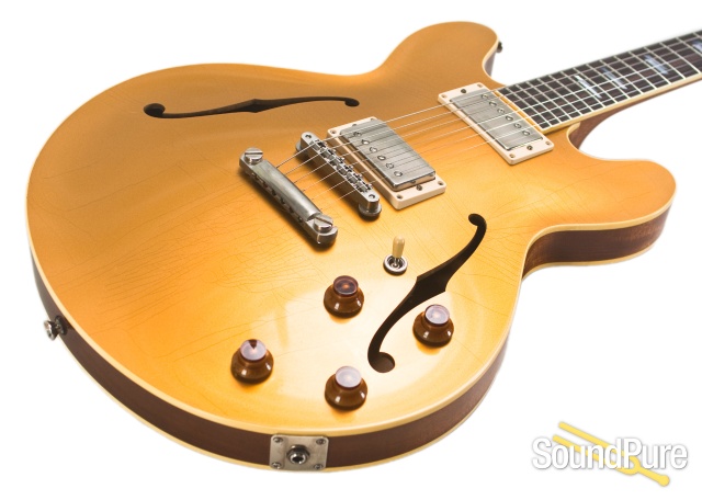 Collings I-35 Aged Goldtop w/ ThroBak Pickups #16933 — image 9