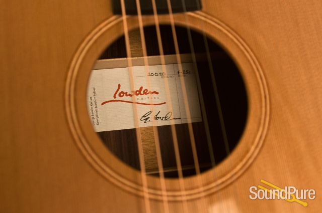 Lowden F-25C Red Cedar/Rosewood Cutaway Acoustic #20090 — image 14