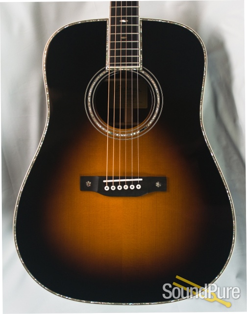 Eastman E40D-SB Adirondack/Rosewood Sunburst Dread #16557278 — image 6