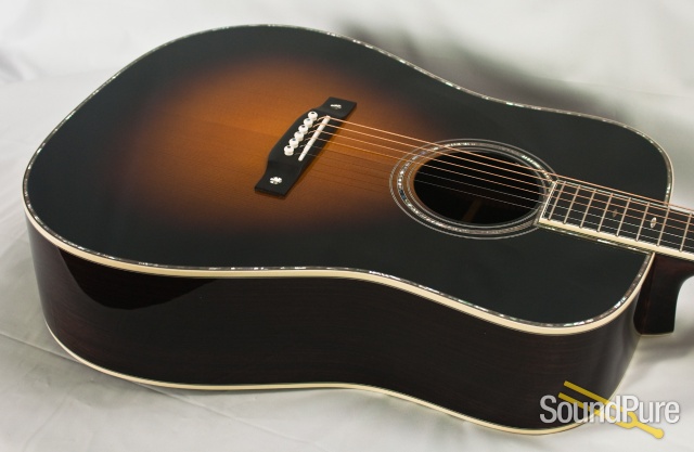 Eastman E40D-SB Adirondack/Rosewood Sunburst Dread #16557278 — image 10