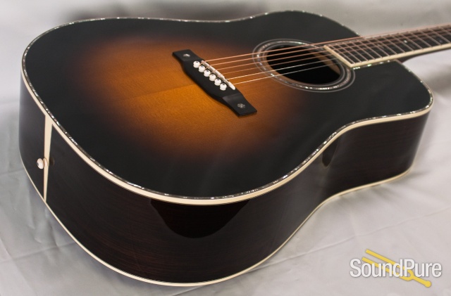 Eastman E40D-SB Adirondack/Rosewood Sunburst Dread #16557278 — image 11