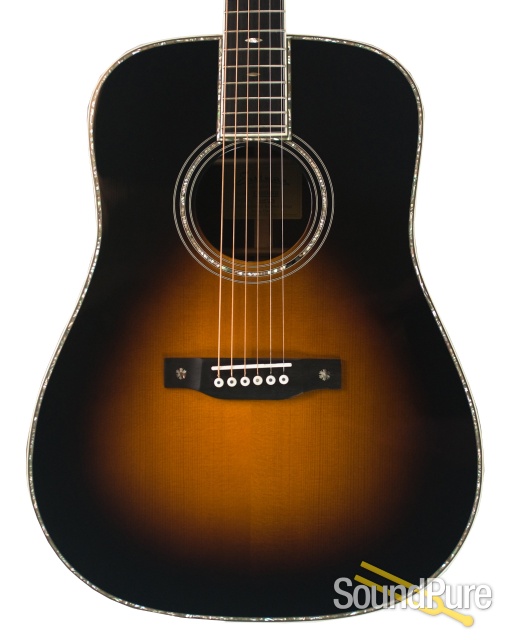 Eastman E40D-SB Adirondack/Rosewood Sunburst Dread #16557278 — image 1