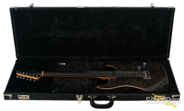 Suhr Standard Trans Black Electric Guitar #8041 - USED — image 4