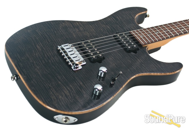 Suhr Standard Trans Black Electric Guitar #8041 - USED — image 5