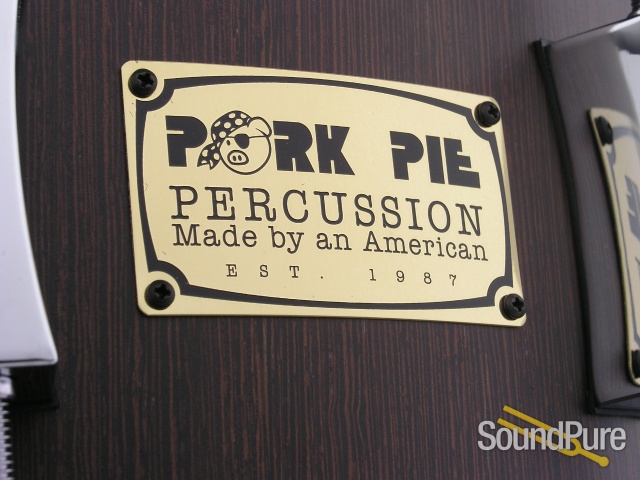 Pork Pie 7x14 Wenge Ply Snare Drum-Natural Satin — image 2