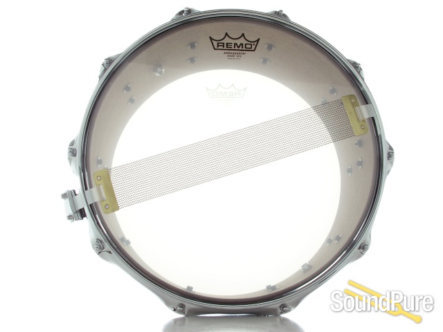 Pork Pie 7x14 Wenge Ply Snare Drum-Natural Satin — image 3