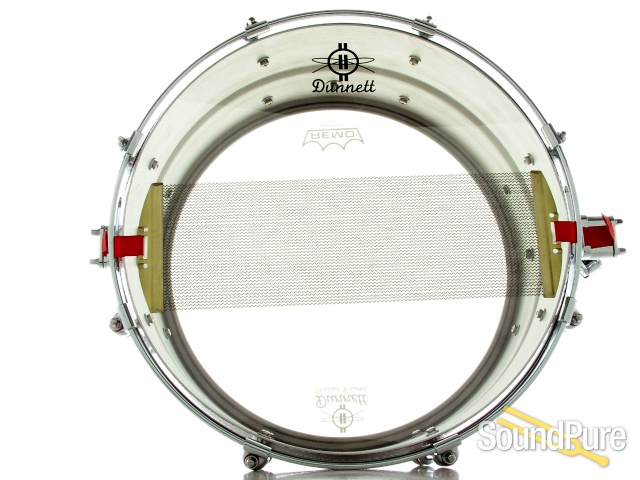 Dunnett Classic 6.5x14 2N Aluminum Snare Drum-Engraved — image 2