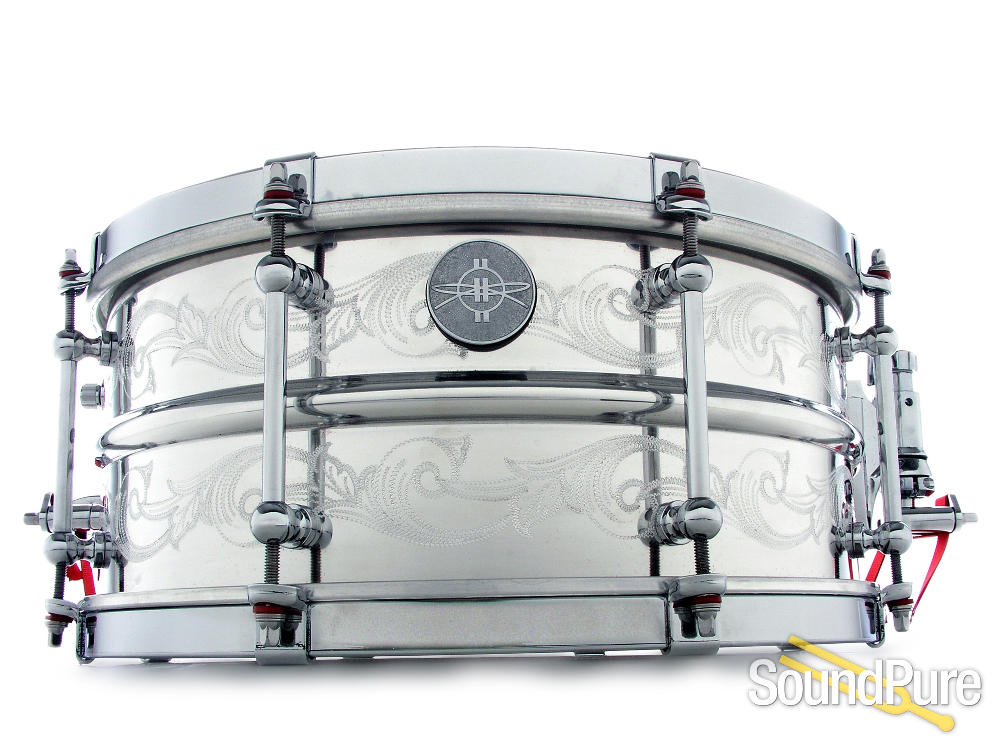 Classic 6.5x14 2N Aluminum Snare DrumEngraved