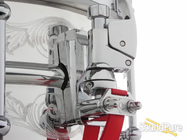 Dunnett Classic 6.5x14 2N Aluminum Snare Drum-Engraved — image 6