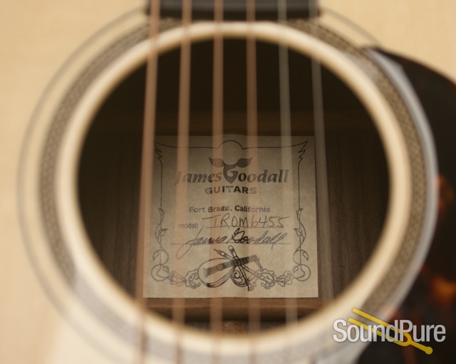 Goodall TROM AAA Addy Spruce/Rosewood OM Acoustic #6455 — image 11