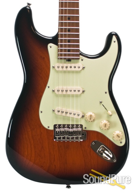 Michael Tuttle Custom Classic S 2-Tone Sunburst Guitar #372 — image 1
