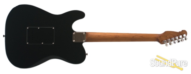 Michael Tuttle Tuned ST Satin Black Electric Guitar #370 — image 4