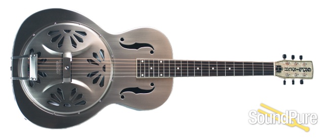 Gretsch G9221 Bobtail Chrome Resonator Guitar - Used — image 2