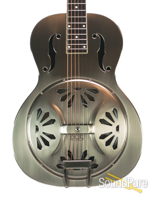 Gretsch G9221 Bobtail Chrome Resonator Guitar - Used