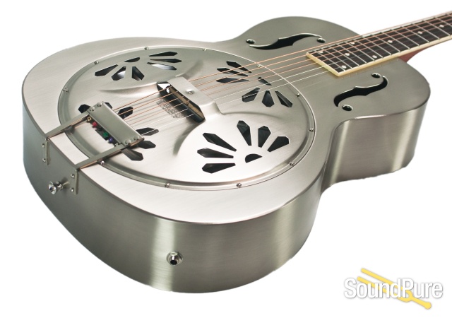 Gretsch G9221 Bobtail Chrome Resonator Guitar - Used — image 10