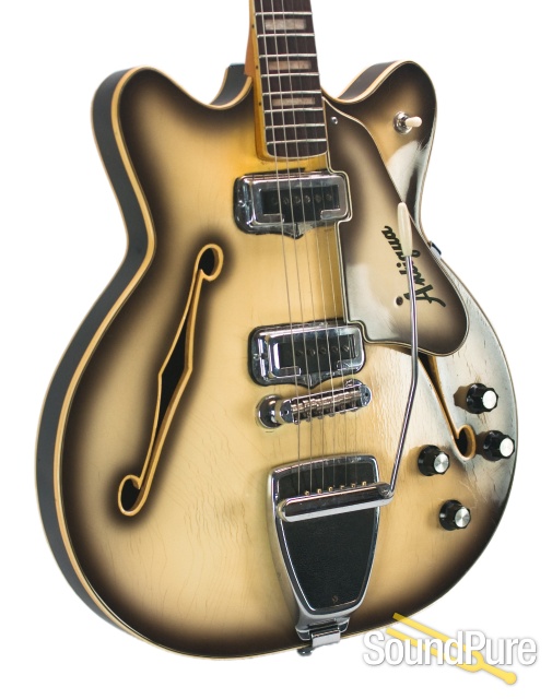 Fender 1967 Coronado II Antigua Hollow Body Electric - Used — image 9