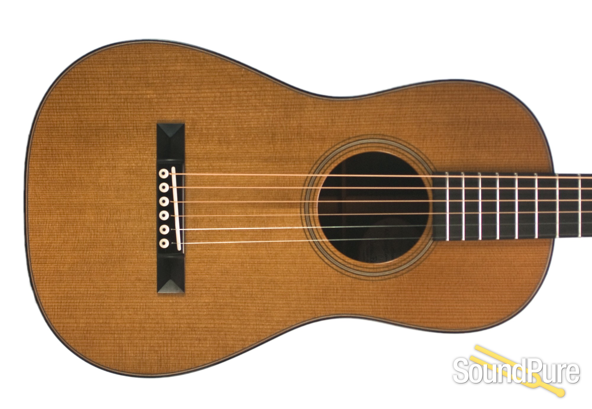 Bourgeois Aged Tone Addy/Brazilian RW Piccolo Parlor Guitar