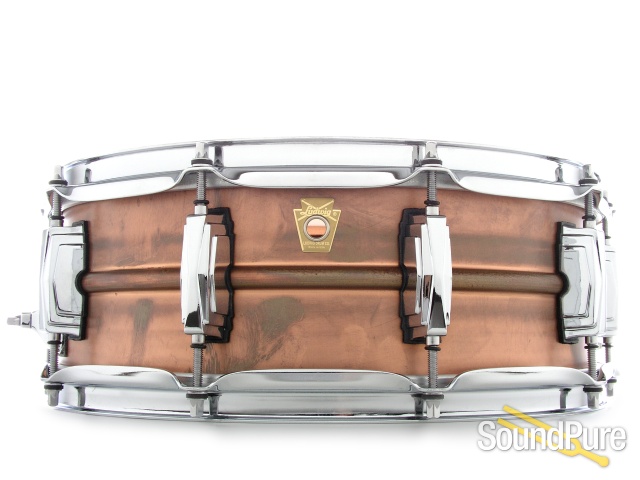 Ludwig 5x14 Patina Copper Snare Drum — image 1