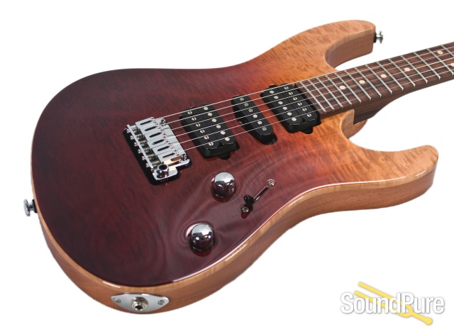 Suhr Modern Carve Top Desert Gradient HSH Electric #29900 — image 9