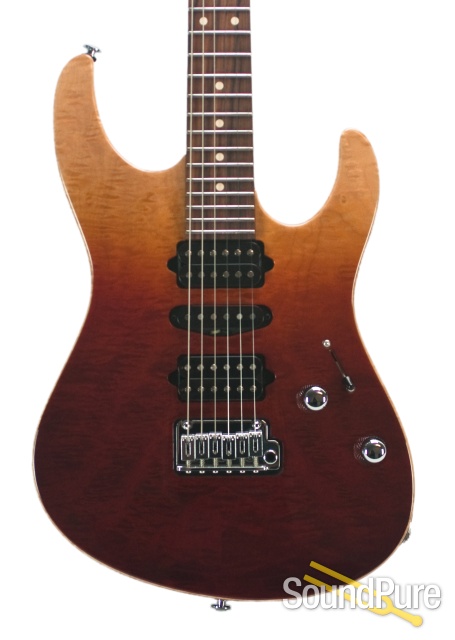 Suhr Modern Carve Top Desert Gradient HSH Electric #29900 — image 1