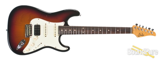 Suhr Classic Antique 3-Tone Burst IRW HSS Electric #JST8M1C — image 2