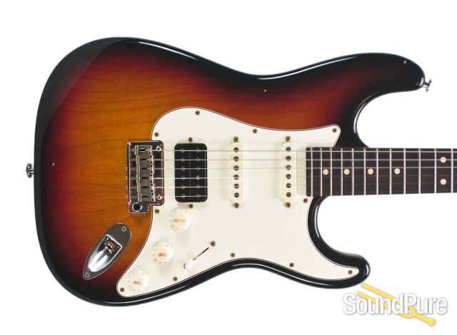 Suhr Classic Antique 3-Tone Burst HSS IRW Electric #JST9M6X — image 9