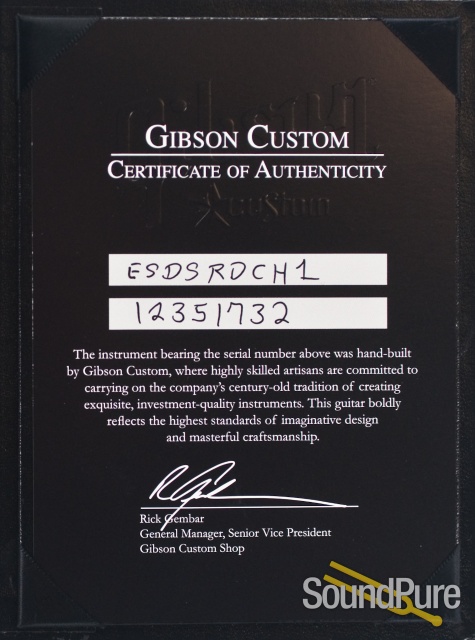 Gibson ES-335 2011 Custom Shop Semi-Hollowbody Guitar- Used — image 13