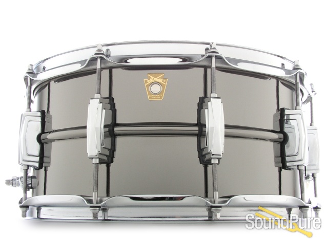 Ludwig 6.5x14 Black Beauty Snare Drum-Imperial Lugs LB417 — image 1